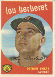 1959 Topps Baseball Cards      096      Lou Berberet